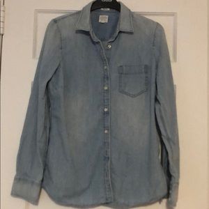 Chambray button up shirt